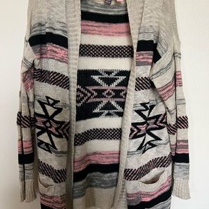 Cardigan sweater, gently used. Size Large